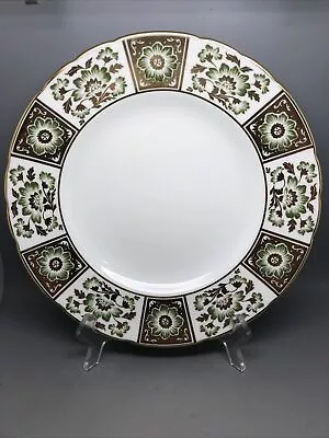 Buy ROYAL CROWN DERBY GREEN DERBY PANEL A1237 27cm DINNER PLATE 2nd • 79.95£