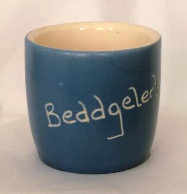 Buy Vintage Devon Blueware Eggcup: Beddgelert -  New Devon Pottery • 9£