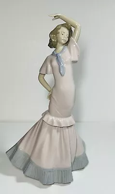 Buy Vtg Retired Nao Lladro ‘Ready To Dance’ Lady Large Figurine RARE Beautiful • 29.99£