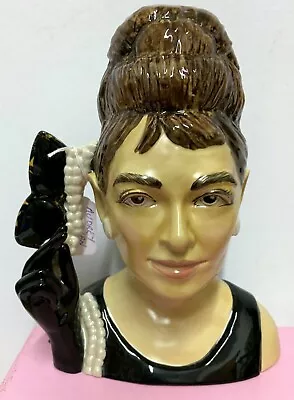 Buy Large Character Jug Audrey Hepburn ***limited Edition*** Bairstow Manor • 99.99£