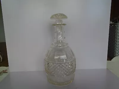 Buy Antique 19th Century Cut Glass Decanter • 6.99£