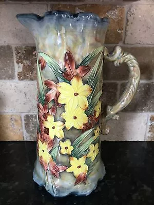Buy Old Tupton Ware Floral Jug Bright Colours 11  Tall VGC • 50£