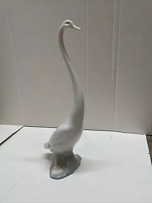 Buy NAO LLADRO DAISA Long Neck Swan/Goose/Duck Figurine Porcelain Spain 12” • 37.18£