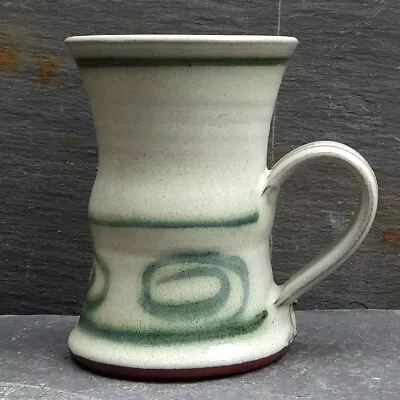 Buy Vintage Nympton Devon Signed NP Green Stoneware British Studio Pottery Mug Cup • 14.99£