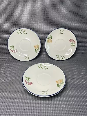Buy Staffordshire Tableware Calypso - Set Of 3 X 6” Replacement Saucers • 7.99£