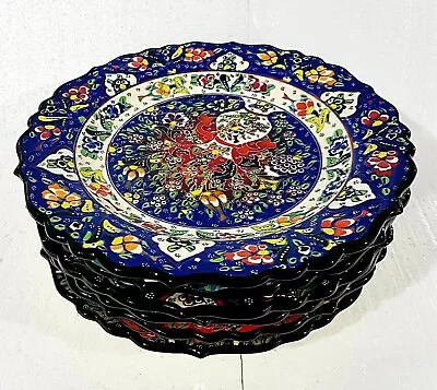 Buy Turkish/Anatolian Handmade Ceramic Plates With Beautiful Hand Painting • 23.59£