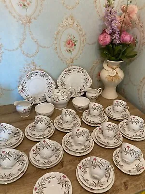 Buy Vintage Royal Standard Fine Bone China  Fancy Free  Large Tea Set 43 Pieces • 139.99£