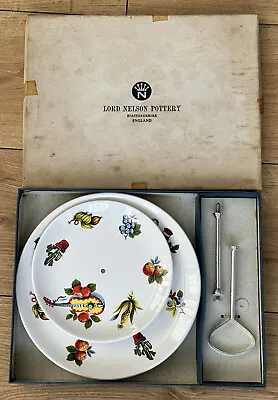 Buy Vintage Retro Lord Nelson Pottery 1950’s 1960’s Rio 2 Tier Cake Stand Boxed • 15£