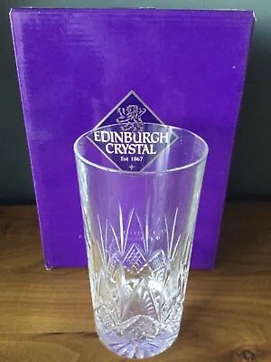 Buy Vintage EDINBURGH CRYSTAL SKYE Highball Tall Glass In Original Box FREEPOST • 79.99£