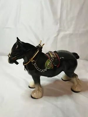 Buy Melba Ware Shire Horse With Harness.This Is In Good Condition • 8.95£
