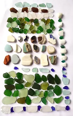 Buy 144 Sea Glass Pieces Pottery Milk Glass BLUE.. Imperfect Jewellery  Mosaic Craft • 17.98£