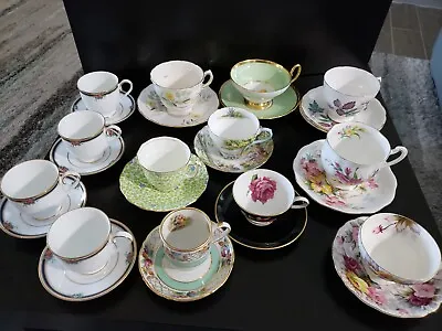 Buy Variety Of Tea Cups And Saucer Sets • 23.71£
