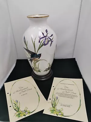 Buy Franklin Porcelain  The Meadowland Bird Vase  By Basil Ede • 30£