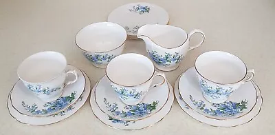 Buy Queen Anne Bone China Cups Saucers Side Plates Milk Jug And Sugar Bowl • 10£