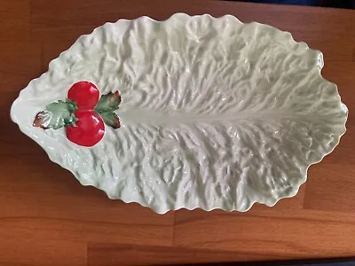 Buy Carlton Ware Hand Painted Green Lettuce With Tomato Plate / Platter • 5£