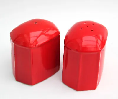 Buy Vintage 1960-70s Carlton Ware Red Ceramic Salt & Pepper Set • 16£