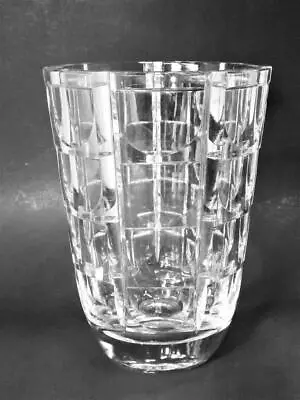 Buy Vintage Signed ORREFORS Crystal Glass Thousand Windows 7 1/2  Vase Simon Gates • 57.63£