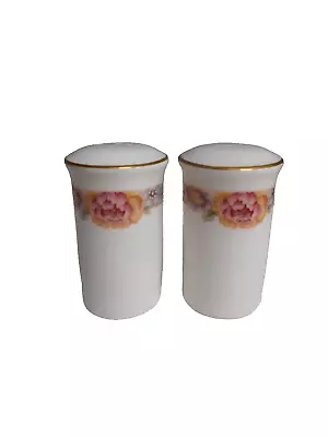 Buy Royal Doulton Darjeeling Salt & Pepper Pot Fine English China Rare Ex Shop Stock • 30£