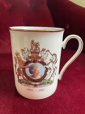 Buy 1952-2002 Golden Jubilee Queen Elizabeth II Duchess Fine Bone China Cup Royal • 4.99£