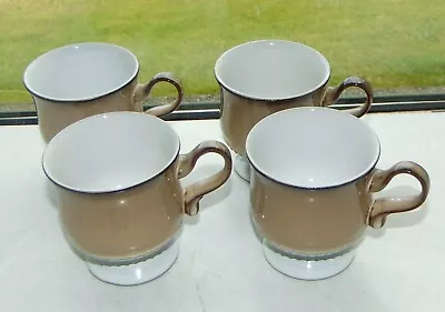 Buy Denby Stoneware Seville Pattern  4 X Small Mugs 9cm • 15£