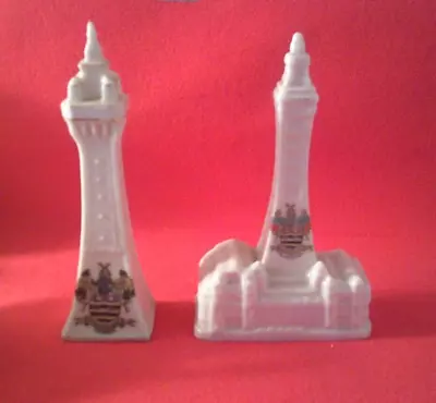 Buy Arcadian Crested China Blackpool Towers Blackpool Crests • 5.99£