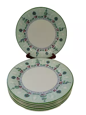 Buy 6 X Staffordshire Tableware Topiary Large 10'' Dinner Plates Collectables  • 9.99£