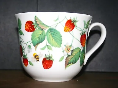 Buy Roy Kirkham Large Breakfast Cup 'Strawberry' Fine Bone China NEW • 9£