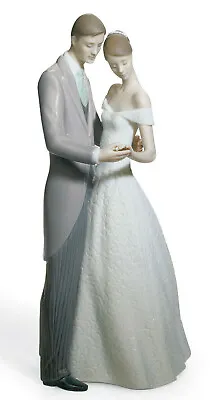 Buy Lladro #8107 Together Forever Brand New In Box Love Bride Wedding Anniversary Fs • 359.65£