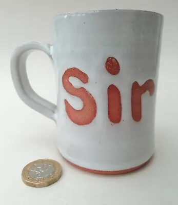 Buy Pilling Pottery Stoneware Mug For 'Sir' Novelty Teacher Gift • 11.99£