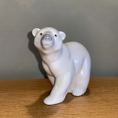 Buy Lladro Polar Bear Figure Ornament- Perfect Condition 1980s • 22£