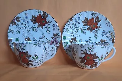Buy Radfords Vintage China Fenton 7705  The Gatineau  Set Of Two Cup's & Saucers.  • 40£