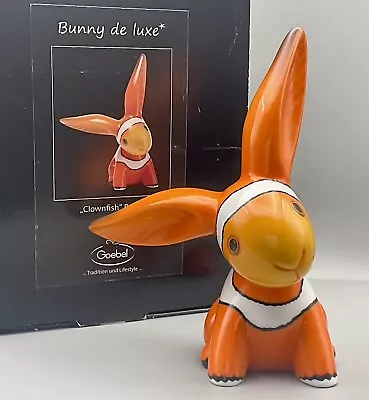 Buy 🧡 A Gorgeous ‘goebel’ Porcelain Bunny De Luxe ‘clownfish Bunny’ Figurine. 🧡 • 35£