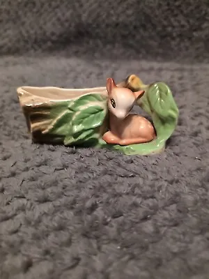Buy Eastgate Pottery, Fauna, Fawn Sitting Amongst Leaves. • 5£