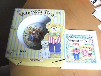 Buy Royal Worcester China Wooster Bear 2 Piece Nursery Set Plus Book • 9.45£