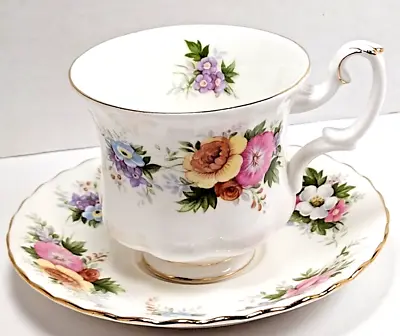 Buy Vintage Royal Adderley Demitasse Cup & Saucer  Floral Tea Teacup Coffee Espresso • 12.65£
