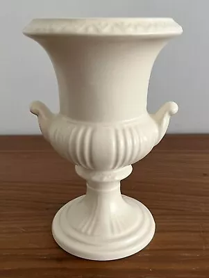 Buy Vintage Dartmouth Pottery Mantel Vase Creamy White Urn Planter Retro 17cm # • 14.99£
