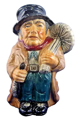 Buy Sweep Toby Jug. Roy Kirkham Staffordshire. Hand Painted Vintage Character • 7.95£