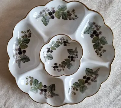 Buy Royal Worcester Fine Bone Porcelain - Hor D'oeuvres Dish - Lavinia • 40£