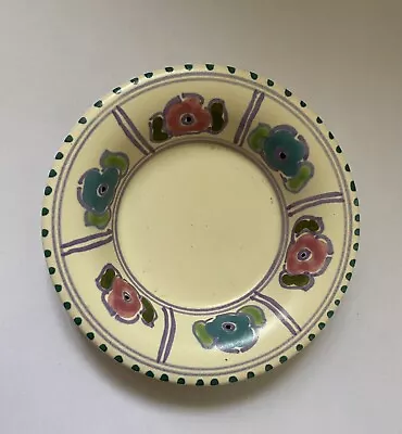 Buy Honiton Pottery Trinket Pin Dish Plate Vintage VGC Floral 1950s Hand Painted • 4£