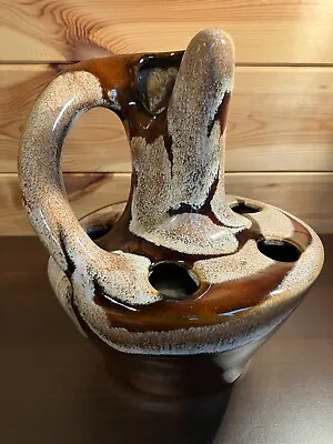 Buy Vintage Abstract Vase Kad Yad Israel Ceramic Pottery Lava Styled Vase  • 30£