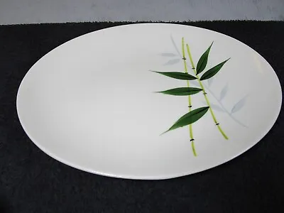 Buy Lovely Ridgway Pottery Oval Serving Plate Bamboo Leaf Design • 4.95£
