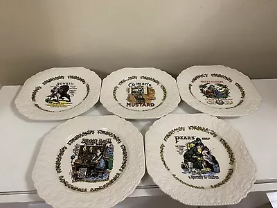 Buy Lord Nelson Pottery X5 Selection Of Advertising Plates • 23.40£