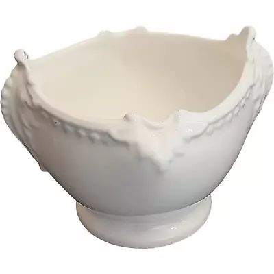 Buy Coalport Countryware White Pot / Ornament / Trinket Holder / Footed Bowl • 0.99£