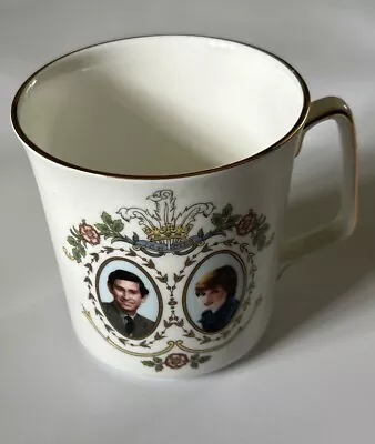 Buy Vintage Prince Charles And Lady Diana Royal Wedding 1981 Mug-Royal Grafton • 5£
