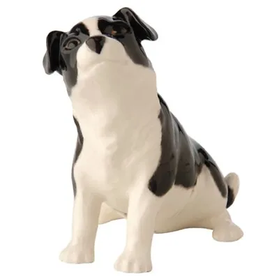Buy John Beswick Black & White Dog Figurine - Border Collie Pup • 18.99£