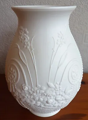 Buy Kaiser Germany - White Bisque Porcelain - Very Large Vase  - Manfred Frey 0251 • 20£