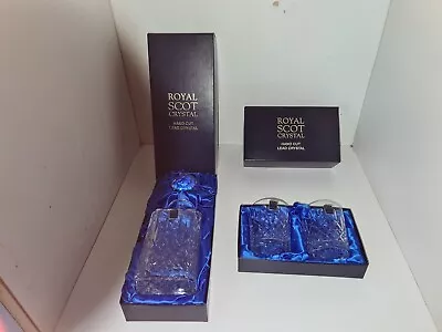 Buy Royal Scot Crystal Decanter And Whiskey Glasses - Original Box • 130£