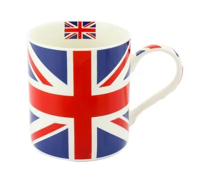 Buy Union Jack Oxford Mug 350ml Fine China Coffee Cup British UK Flag Theme Souvenir • 7.95£
