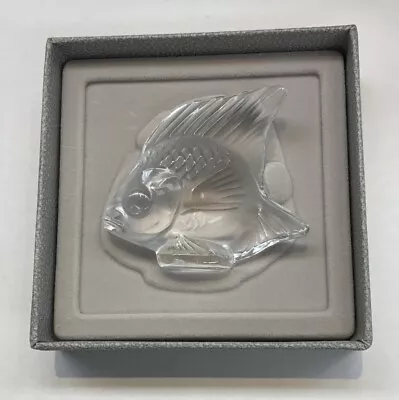 Buy Lalique Glass Fish- Clear #3000000 • 86.44£