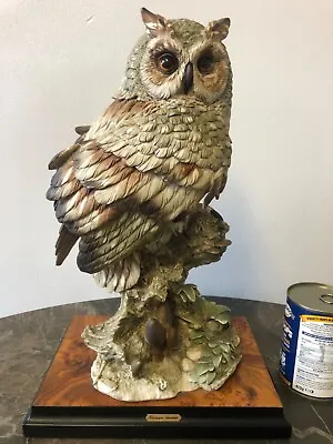 Buy GIUSEPPE ARMANI FIGURINE OWL BIRD Limited Edition, Very Large Owl No.785 • 289.99£